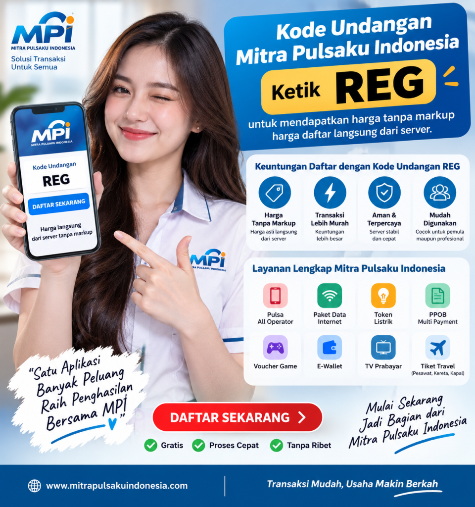 Kode Undangan Mitra Pulsaku Indonesia