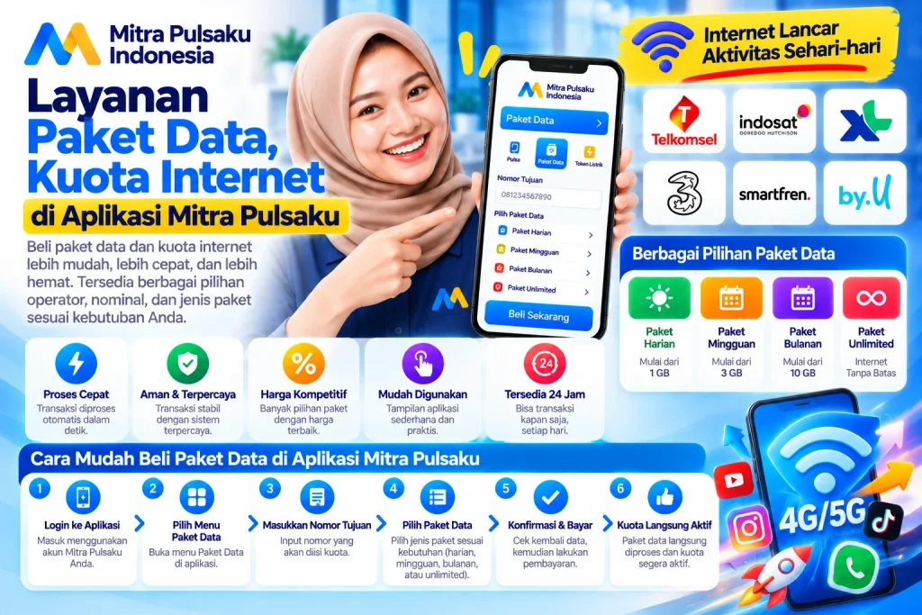paket data kuota mitra pulsaku