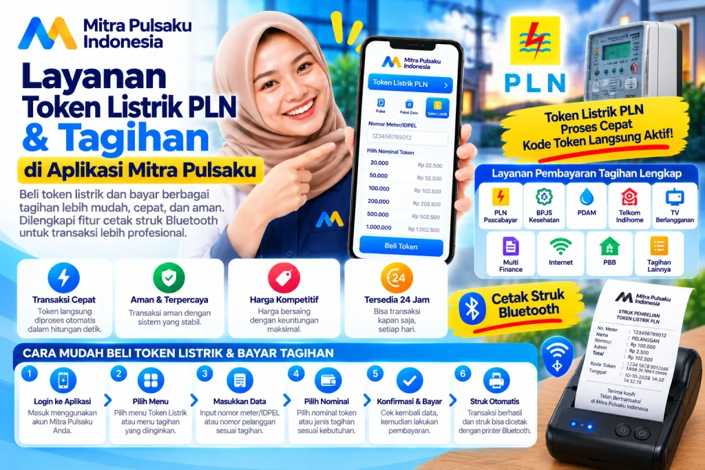token listrik pln mitra pulsaku