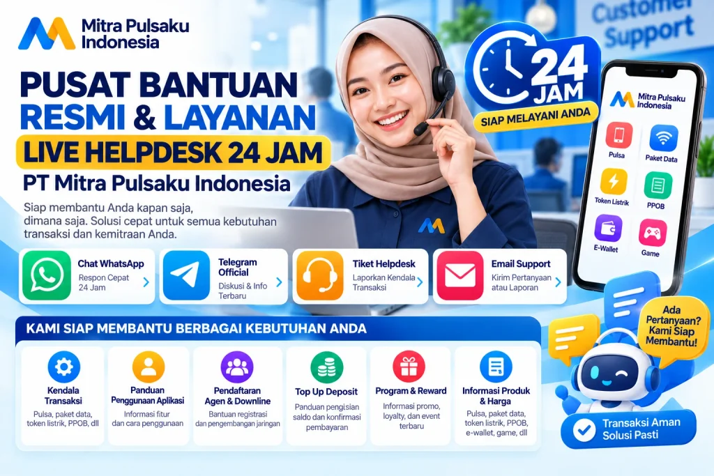 Pusat Bantuan Mitra Pulsaku Indonesia
